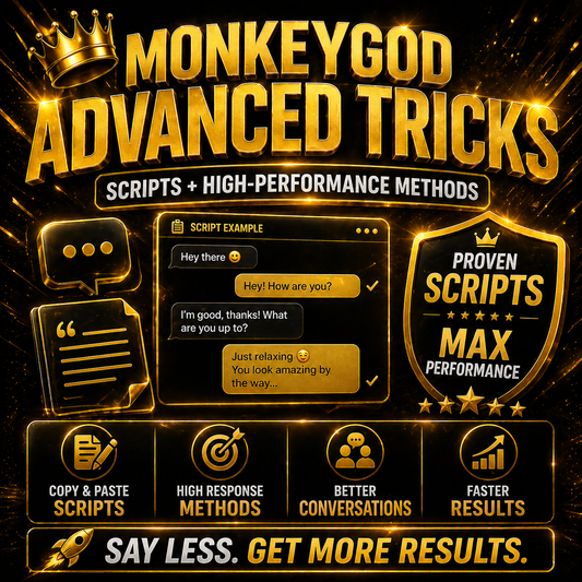 MonkeyGod Advanced Tricks (Scripts + High-Performance Methods)