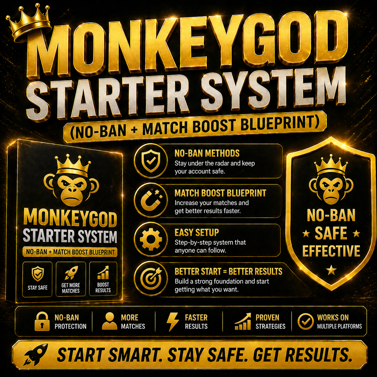 MonkeyGod Starter System (No-Ban + Match Boost Blueprint)