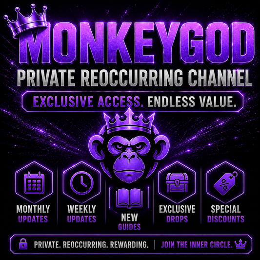 MonkeyGod Inner Circle (Reoccurring Updates)